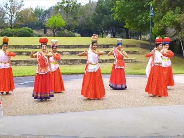 A still from the Suswara Academy music video featuring NSDA